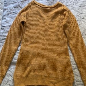 Women’s Mustard Long Sweater